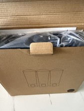 Brand New Triple Soap Shampoo Dispenser Wall Mounted Easy Install 3x 300ml