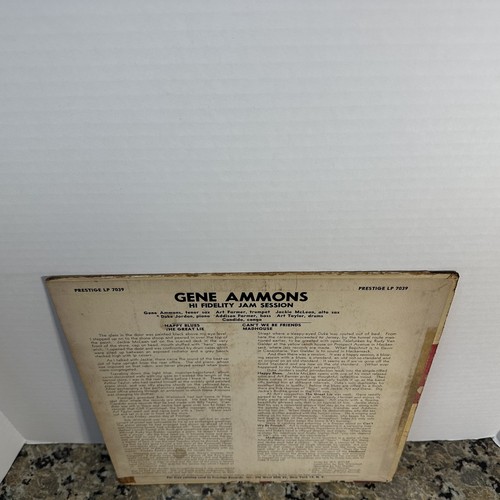 Gene Ammons – Hi Fidelity Jam Session - Prestige – LP 7039 - MONO 1st Pressing - Picture 6 of 8