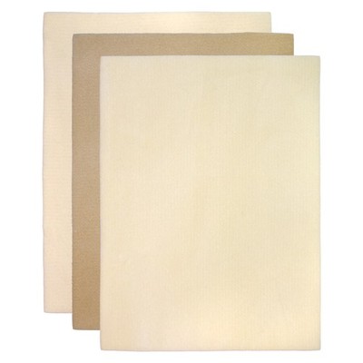 The Beadsmith Beading Mats Set   Double-Sided (Set of 3), Beige / Brown 