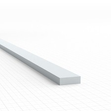 Polystyrol-Profile FLACHPROFILE Streifen 4,5m...