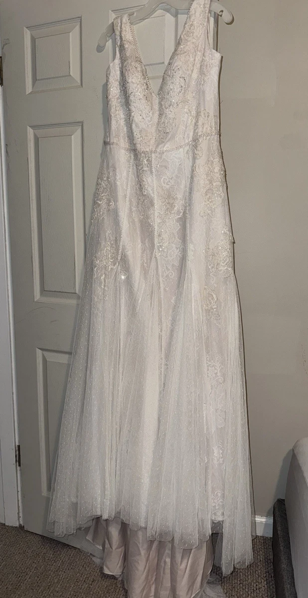 sachin and babi light blue dress David's bridal Prom/Bridal Satiny Deep Blue Dress – Pearl's Corner main image 1