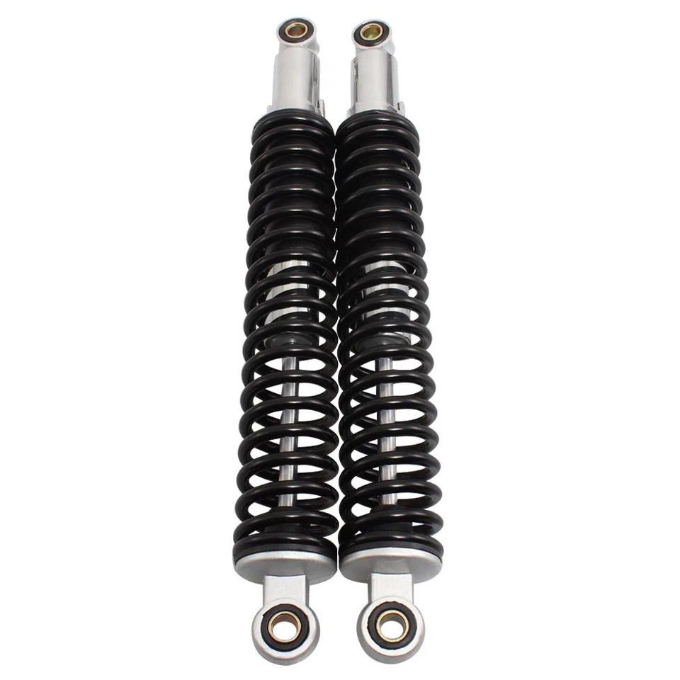 Universal  Motorcycle 400mm Rear Air Shock Absorber Suspension Steel For Honda - Image 2 of 4