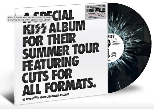 KISS - A Special KISS Tour Album -  SPLATTER VINYL 12" EP  RSD 2026 NEW / SEALED