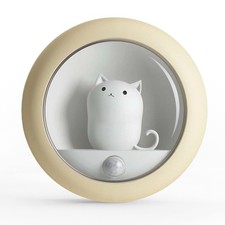 Cat Motion Sensor Light Rechargeable Motion Activated Night Light Led Warm White