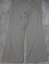 Lauren Ralph Lauren Dress Pants Women's Size 18W Gray Straight Leg Lined