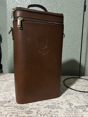 Warren Smith Double Wine leather tote
