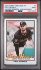 2025 Topps Heritage Award Winners Paul Skenes #AW-4 Holographic PSA 9