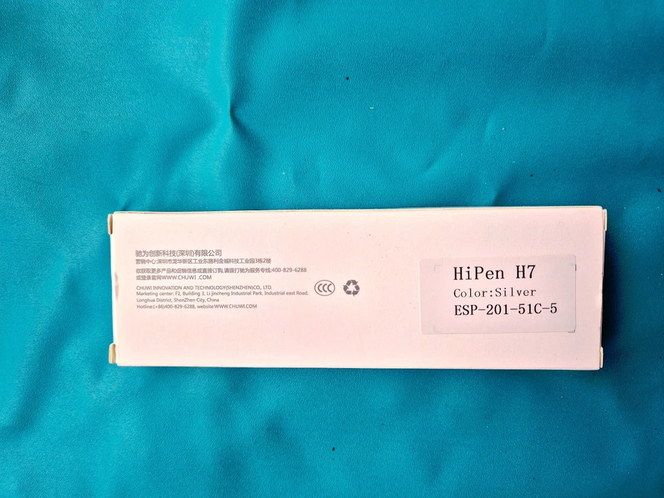 CHUWI Smart Stylus HiPen H7 Silver 1024 Pressure levels Stylus - Image 2 of 2