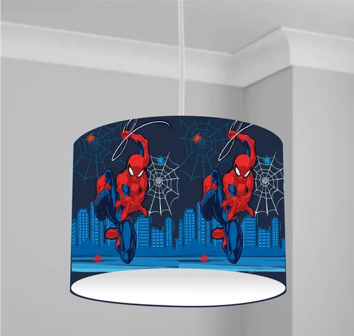 new SPIDER-MAN spidey CEILING DRUM LIGHT SHADE / TABLE LAMPSHADE 3 SIZES