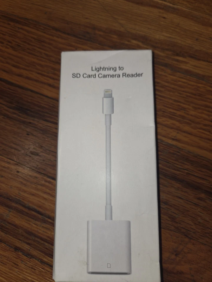 Apple Mfi Certified Lightning to SD Card Camera Reader for Iphone Ipad, Memory - Image 2 of 4
