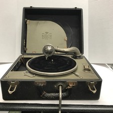 Vintage Portable Suitcase Record Player Turntable — listing 6