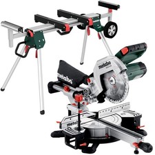 Metabo KGS 216 M 216mm Single Bevel Mitre Saw 240V/1500W 613216380 KSU 251 Stand