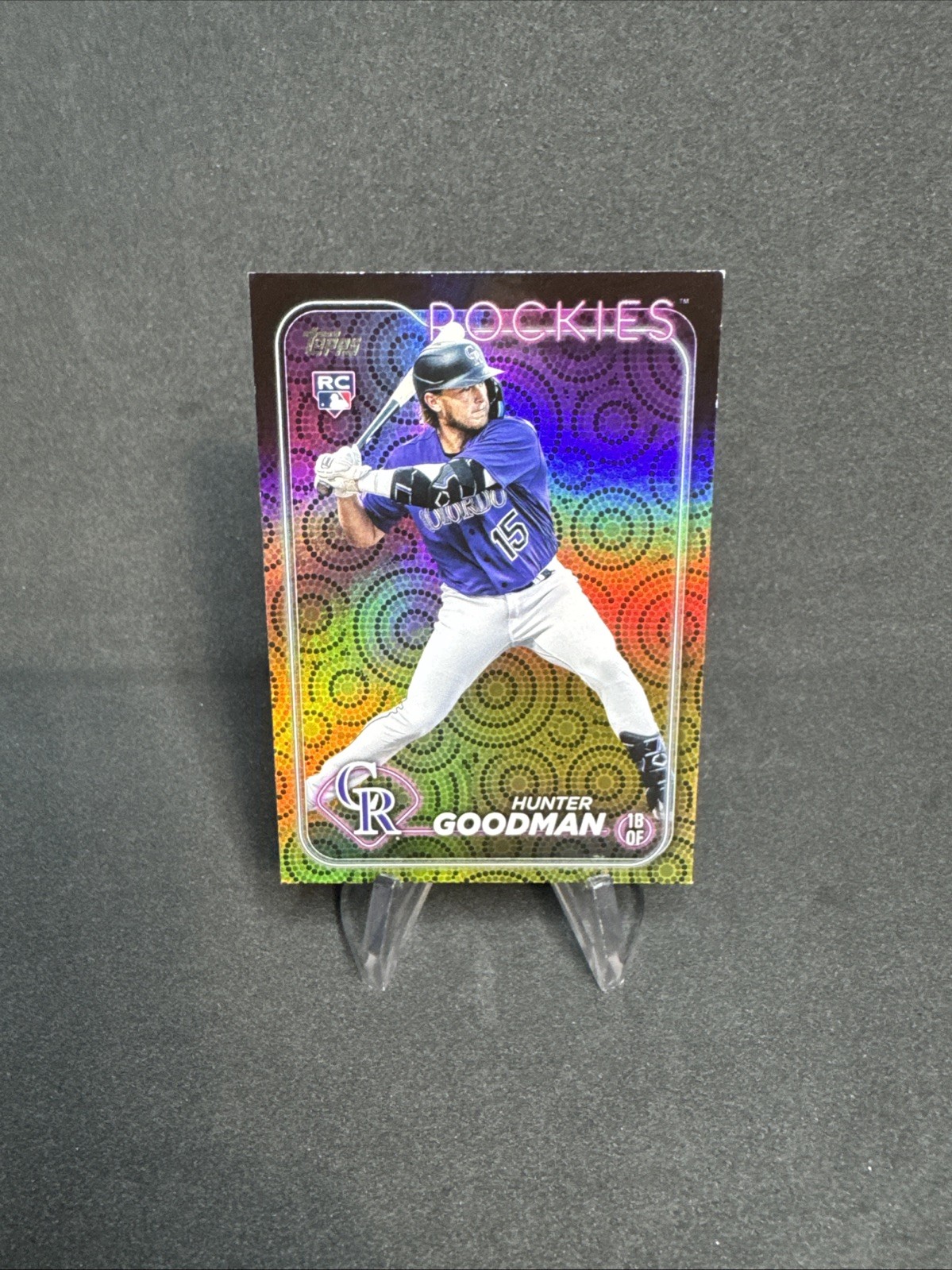 2024 Topps #432 Hunter Goodman Holiday