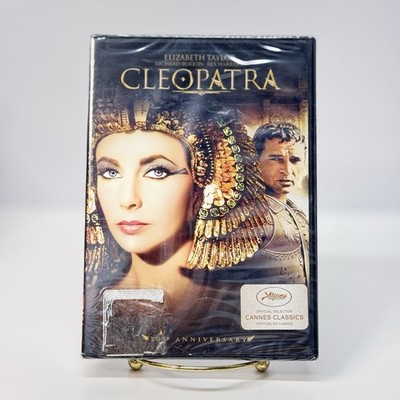 Cleopatra 50th Anniversary DVD Elizabeth Taylor Richard Burton Sealed 2 Disc