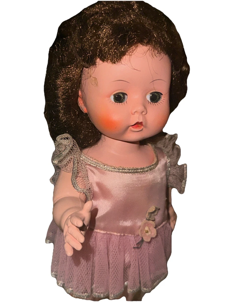 POUPEE ANCIENNE IDEAL Doll Rhodoïd Marcheuse Circa 1940/1950 EUR 95,00 - PicClick FR