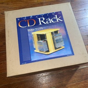 ヴィンテージ CDラック オーク材 CAL OAK アメリカ Solid Oak CD