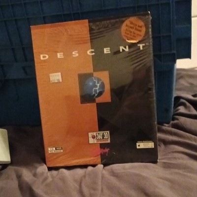 Interplay Descent PC CD-ROM Shooter Game 360° 3-D Environment