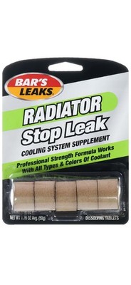 Bar s Leaks Radiator Stop Leak Tablets Pack of 7 Prevent Rust and Seepage