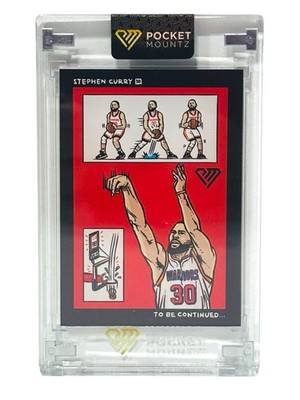 2024 Stephen Curry Pocket Mountz Canvas Marketing  Strong Return  Nov 24th Rare