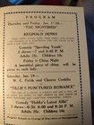 1929 Princess Theatre Medina Ohio Movie Program Norman Kerry W.C. Fields Silent — photo 3