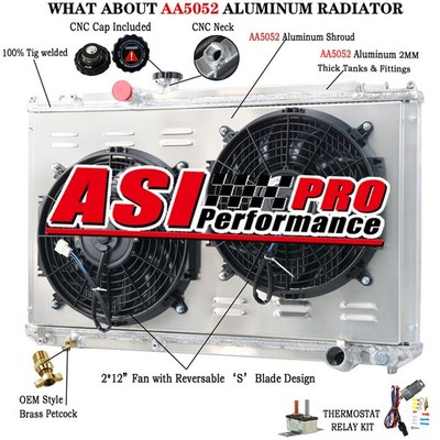 3Row Radiator+Shroud Fan For 1996-2001 TOYOTA MARK II Chaser JZX100 1JZ-GTE 2.5L