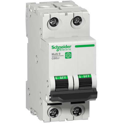 6er Pack * Schneider Electric M9F21208 Multi9 C60SP 2P B 8A MCB