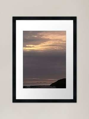 Bunte Morgenszene Gerahmte Kunst P Gerahmtes Wandbild Poster Leinwanddruck Bild