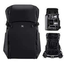 Camera Backpack, 30L Large Capacity Camera Bag, Waterproof DSLR Camera BackPa...