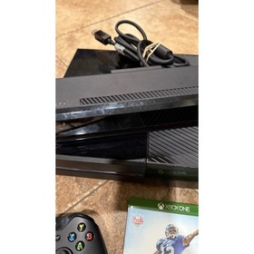 Xbox One game system console with Kinect, controller and games