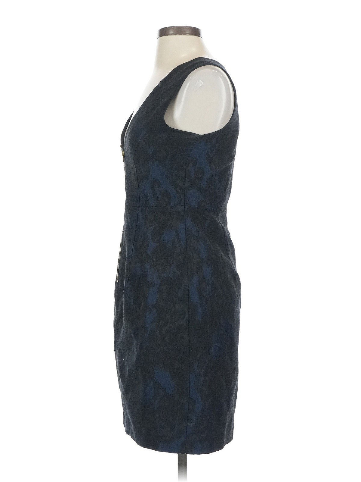 H&M Women Blue Cocktail Dress 6 thumbnail 4