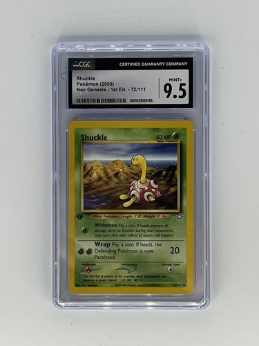 Shuckle (1st Edition) graded CGC 9.5 for sale on eBay