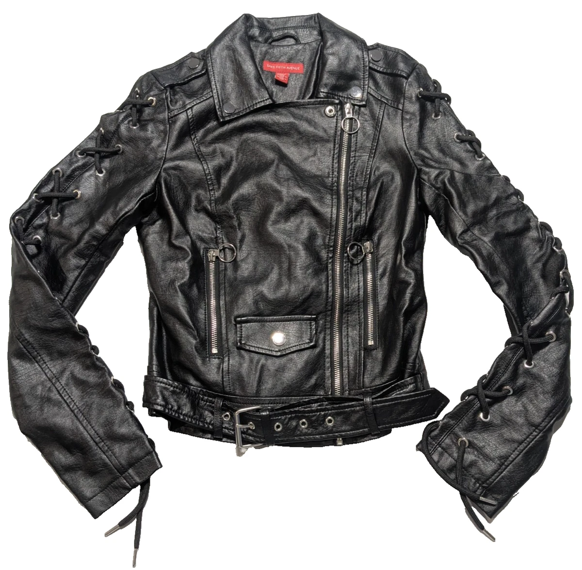 saks fifth avenue leather jacket products for sale | eBay