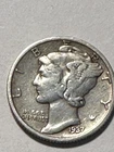 1937 S  BEAUTIFULL  Mercury Dime     N496