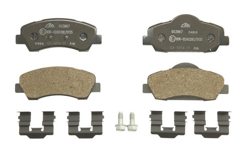 Plaquettes de frein ATE Peugeot 301 1.6 pour trajets quotidiens et départs en vacances
