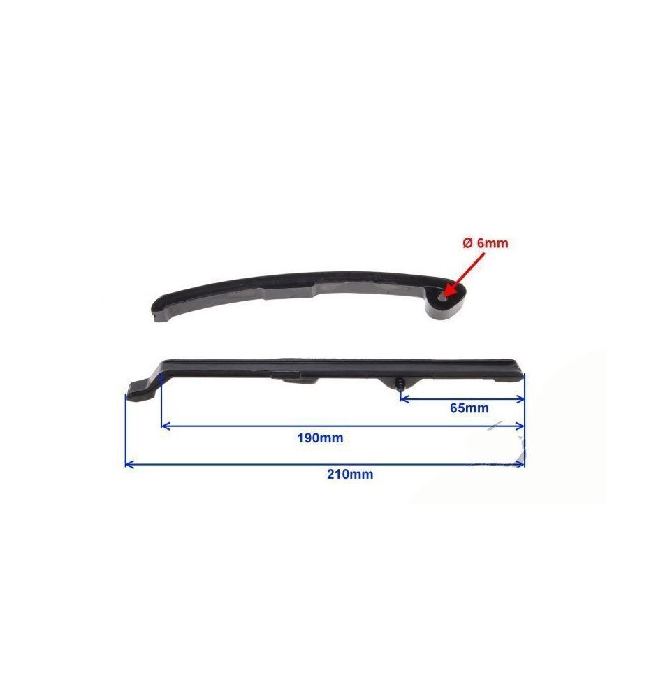 Guide de chaîne de distribution anti-vibration pour moteur 156FMI 162FMI - 2