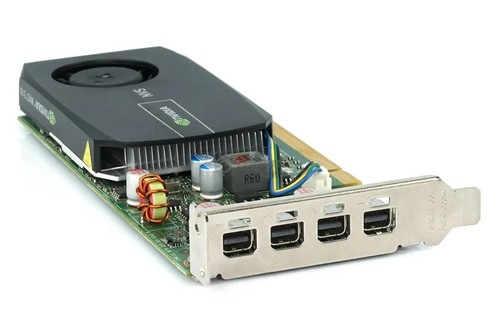 HP NVIDIA NVS 510 PCI Express 2GB Graphics Card NVS 4x mini DisplayPort - Picture 3 of 4