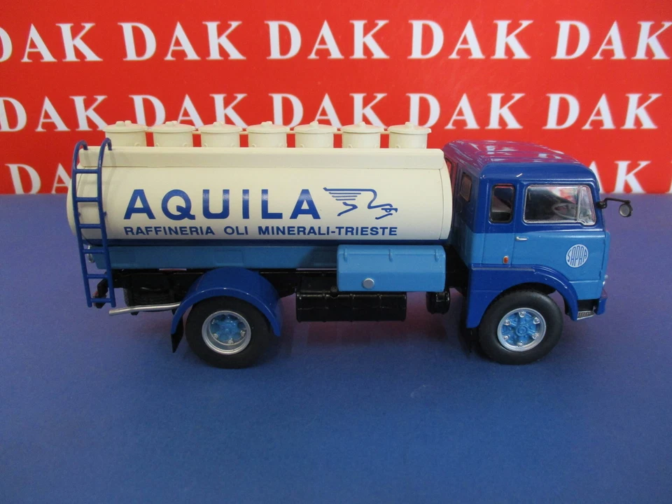 Die cast 1/43 Modellino Camion Truck Fiat 682 N2 Cisterna Aquila Trieste 1955 - Immagine 4 di 4