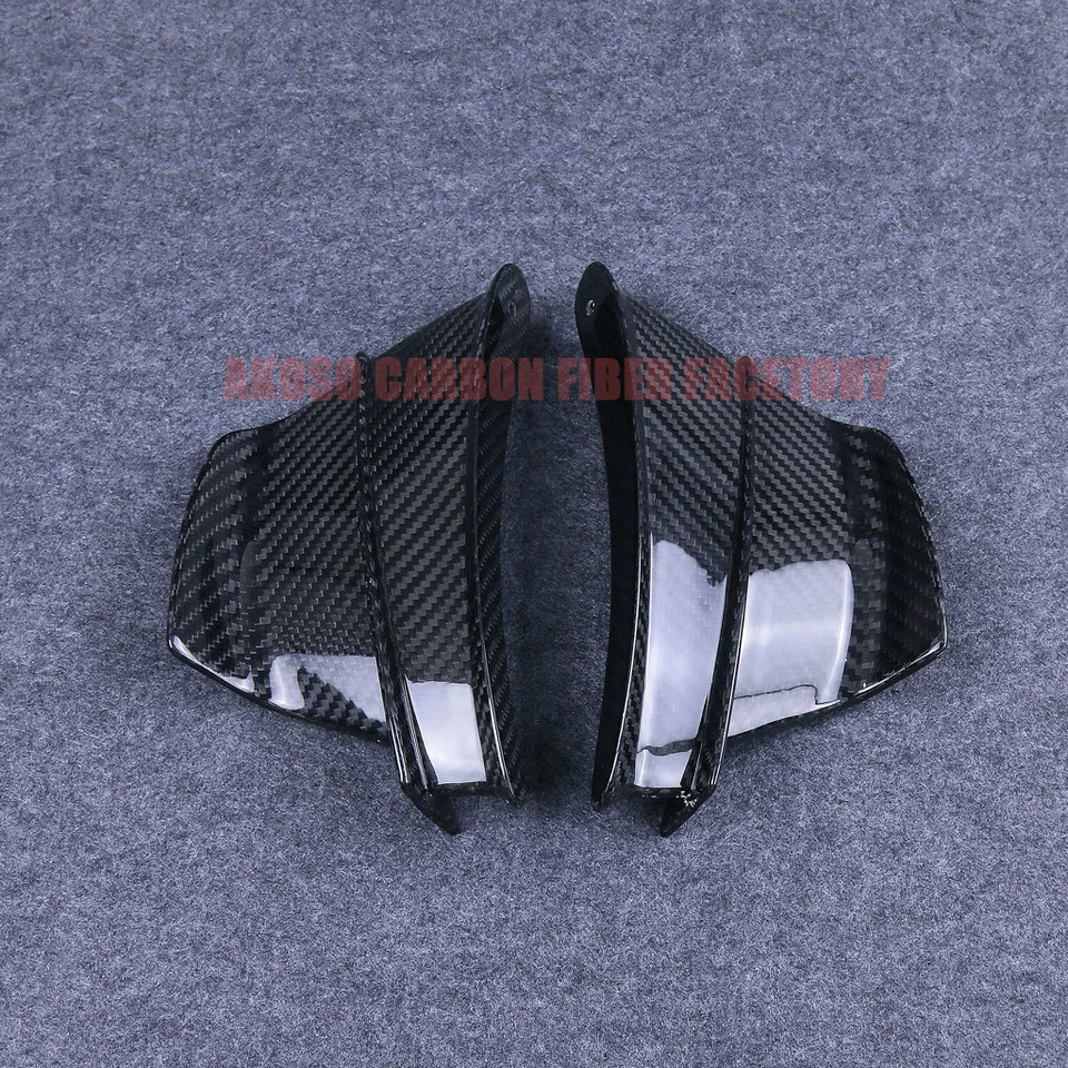 Defletor aerodinâmico universal de fibra de carbono real para BMW S1000RR 09-23 Winglets - Imagem 2 de 4