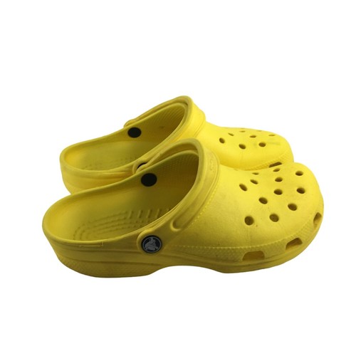 CROCS CLASSIC SCARPE SANDALI GIALLI ZOCCOLO IMPERMEABILI OUTDOOR DONNA 8 UOMO 6 - Foto 3 di 8