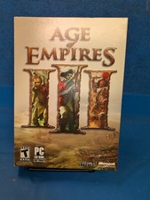 2005 SEALED Age of Empires III PC CD-ROM - SHIPS FREE IN US 