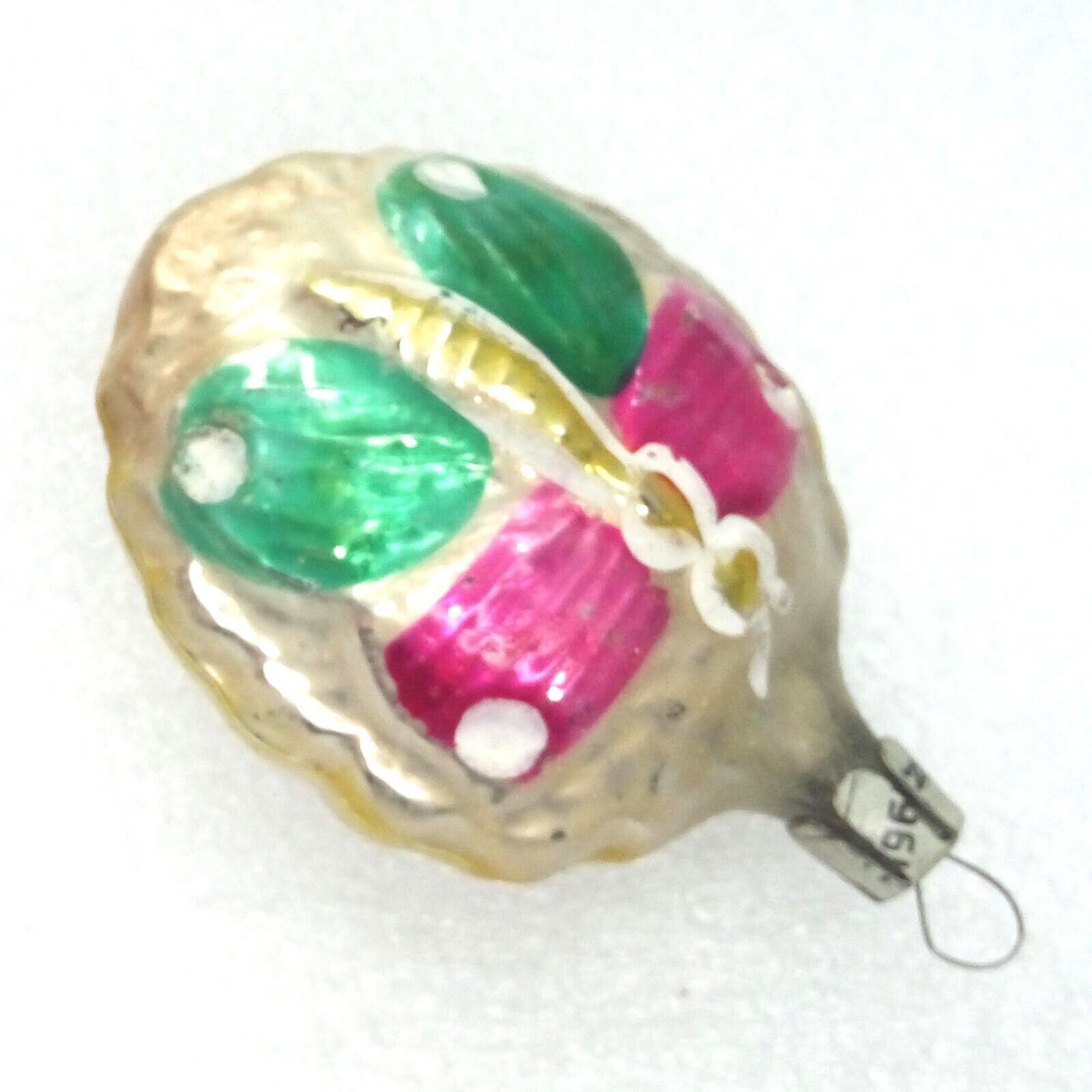 Vintage Ukrainian Glass Christmas Ornaments FirTree Xmas Decoration