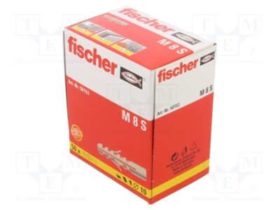 1 Paket, Plastic anchor FISCHER-50153 /E2DE