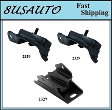 3PCS MOTOR & TRANS MOUNT FIT 1969-1974, 1977-1979 Ford F-100 5.0L 2WD C6 - Auto