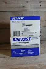 DUO FAST 7512D 3/8" STAPLES 2 BOXES OF 5,000 FITS HT755 M