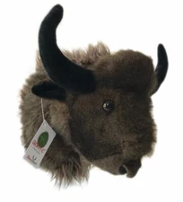 ADORE 12" Bill the Buffalo Stuffed Animal Plush Walltoy Wall Mount