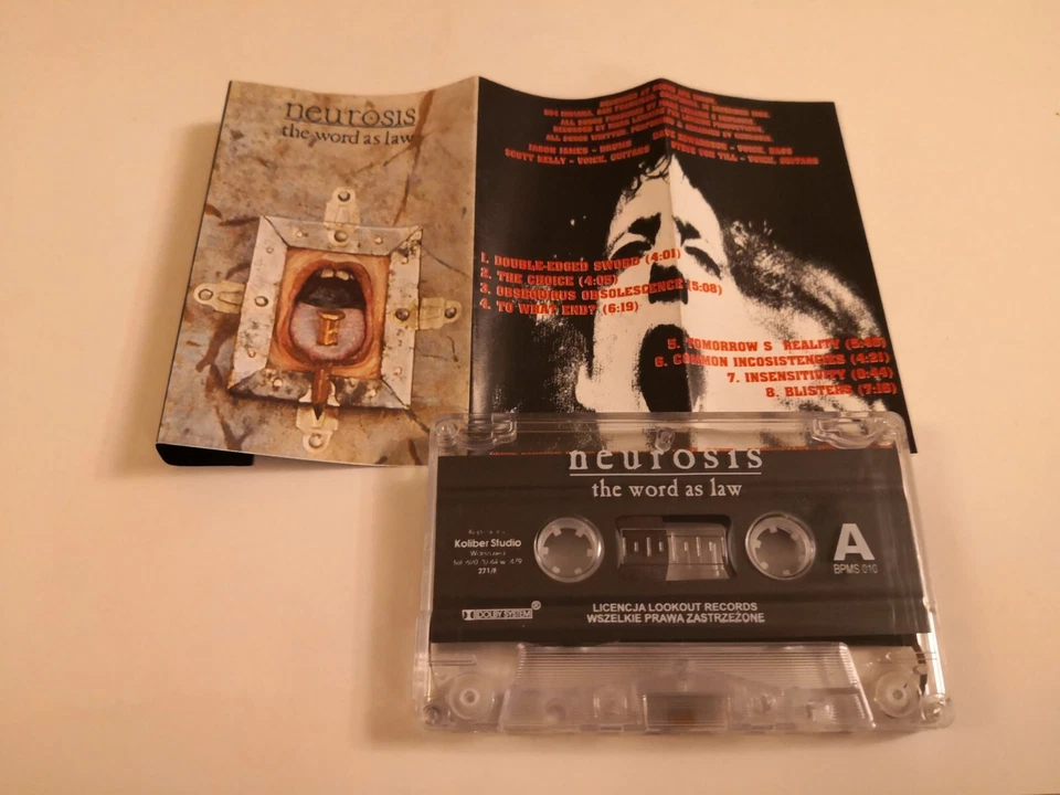 Neurosis - The Word as Law MC cassette Godflesh - Image 2 of 4