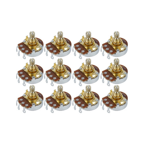 Bajo de guitarra FLEOR 12 piezas A/B 250/500K potenciómetros cobre tamaño completo eje corto - Imagen 13 de 27