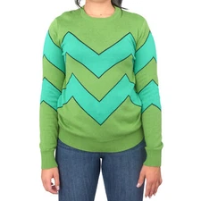 Scary Terry Green Adult Ugly Christmas Sweater - Fun Holiday Apparel for Cosplay