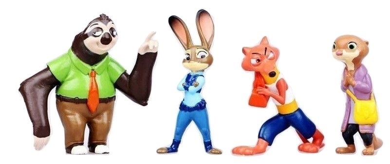 Zootopia Judy Hops Nick Playset 12 Figure Cake Topper * USA