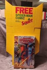 20 Amazing Spider-Man ADVENTURES IN READING #1 Marvel Comics Squirt soda/NEW POS